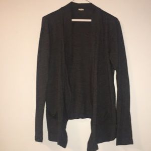🎀J. Crew Grey Open Cardigan🎀